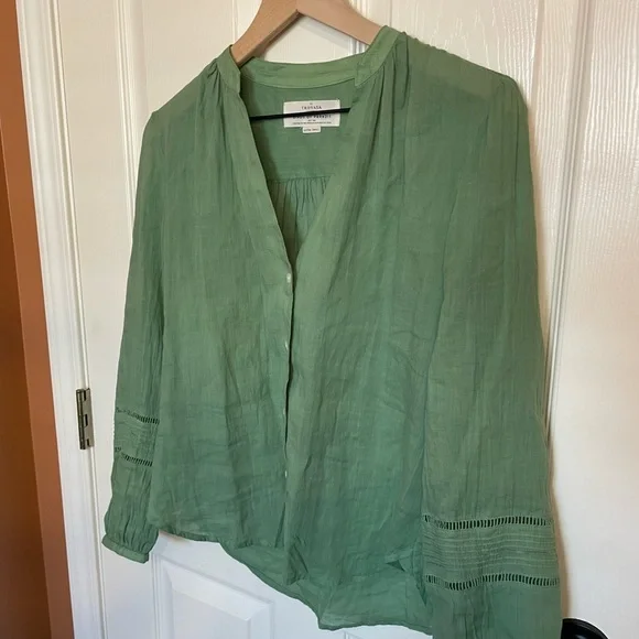 Trovata Birds of Paradise Quincy Blouse Size XS - Picture 2 of 10
